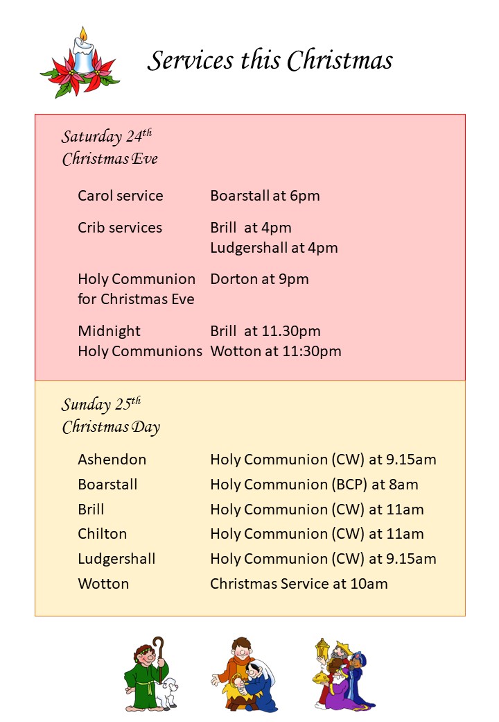 Services this Christmas