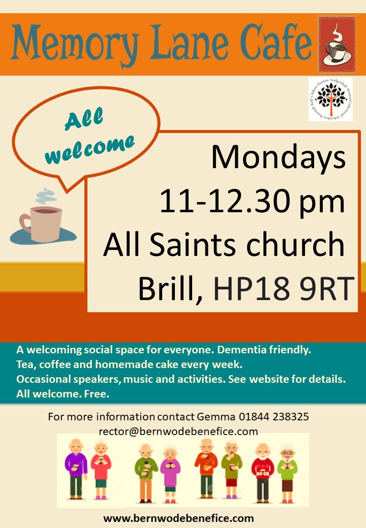 Memory Lane - Monday at 11am - All Saints, Brill