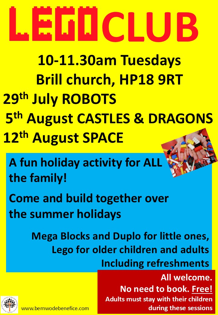 Lego Club - Tuesday - Brill - 10-11:30