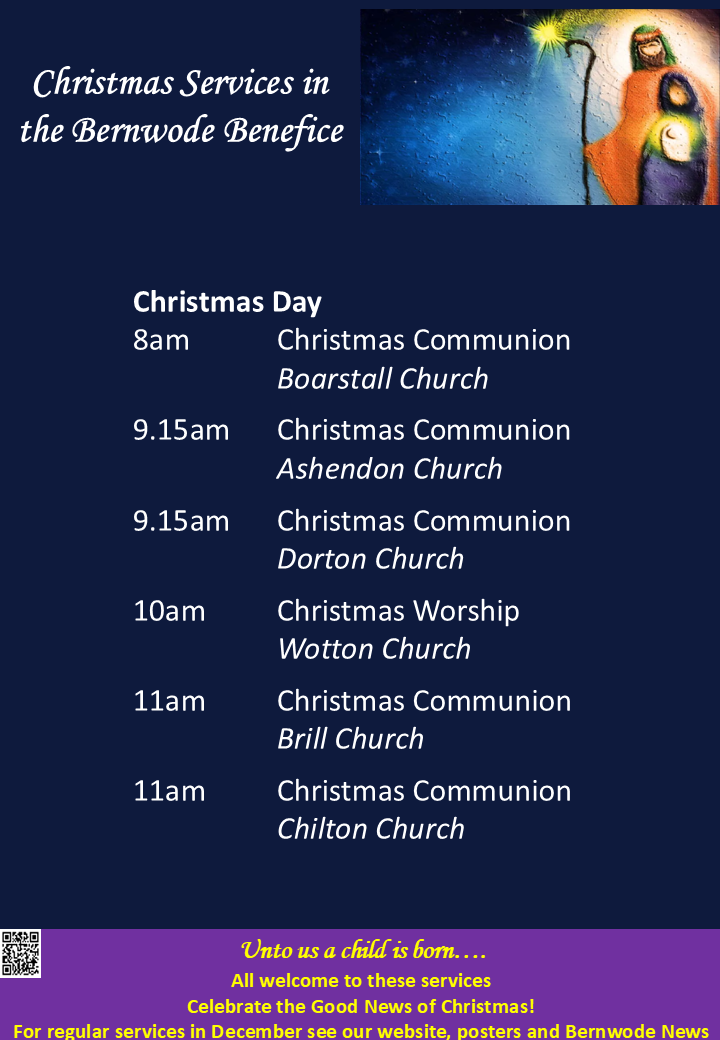 Christmas Day services