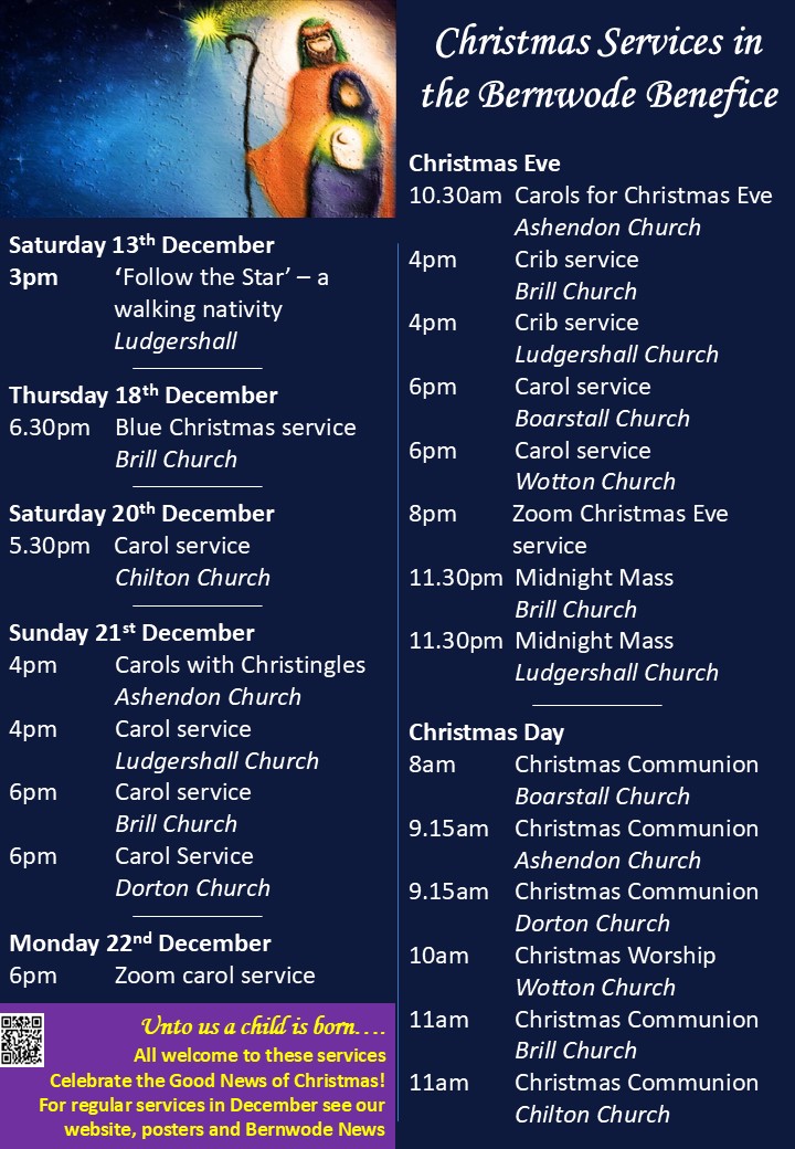 Christmas services 2025